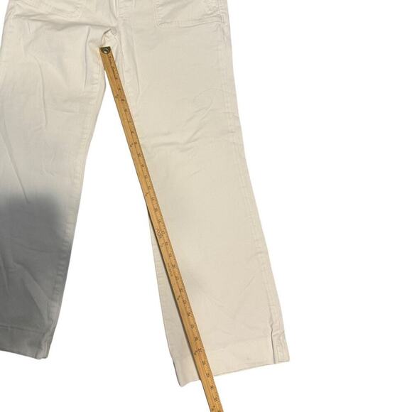 Gap Y2K White Low Rise Flared Pants Size 10 - Picture 5 of 7
